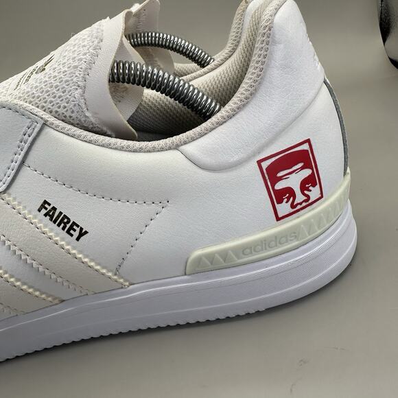 adidas Samba Adv x Shepard Fairey Obey White 2018 D96804 Men’s US 11 - Picture 6 of 11